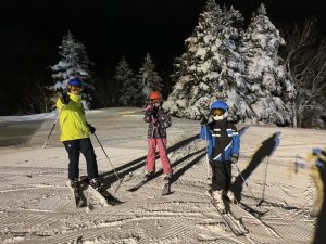 大晦日の夜は車山スキー場で